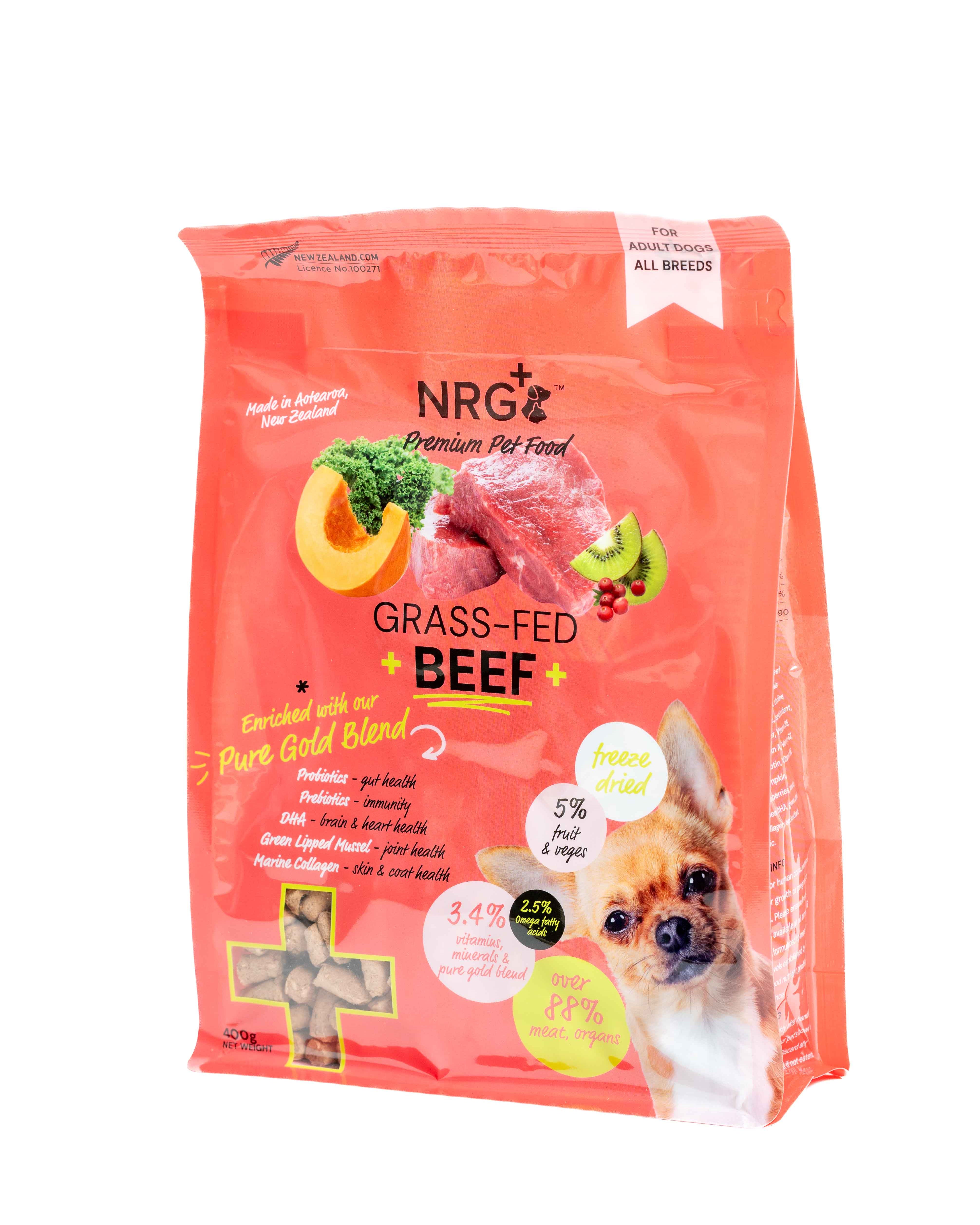 Beef Dog Food Pure Gold Blend