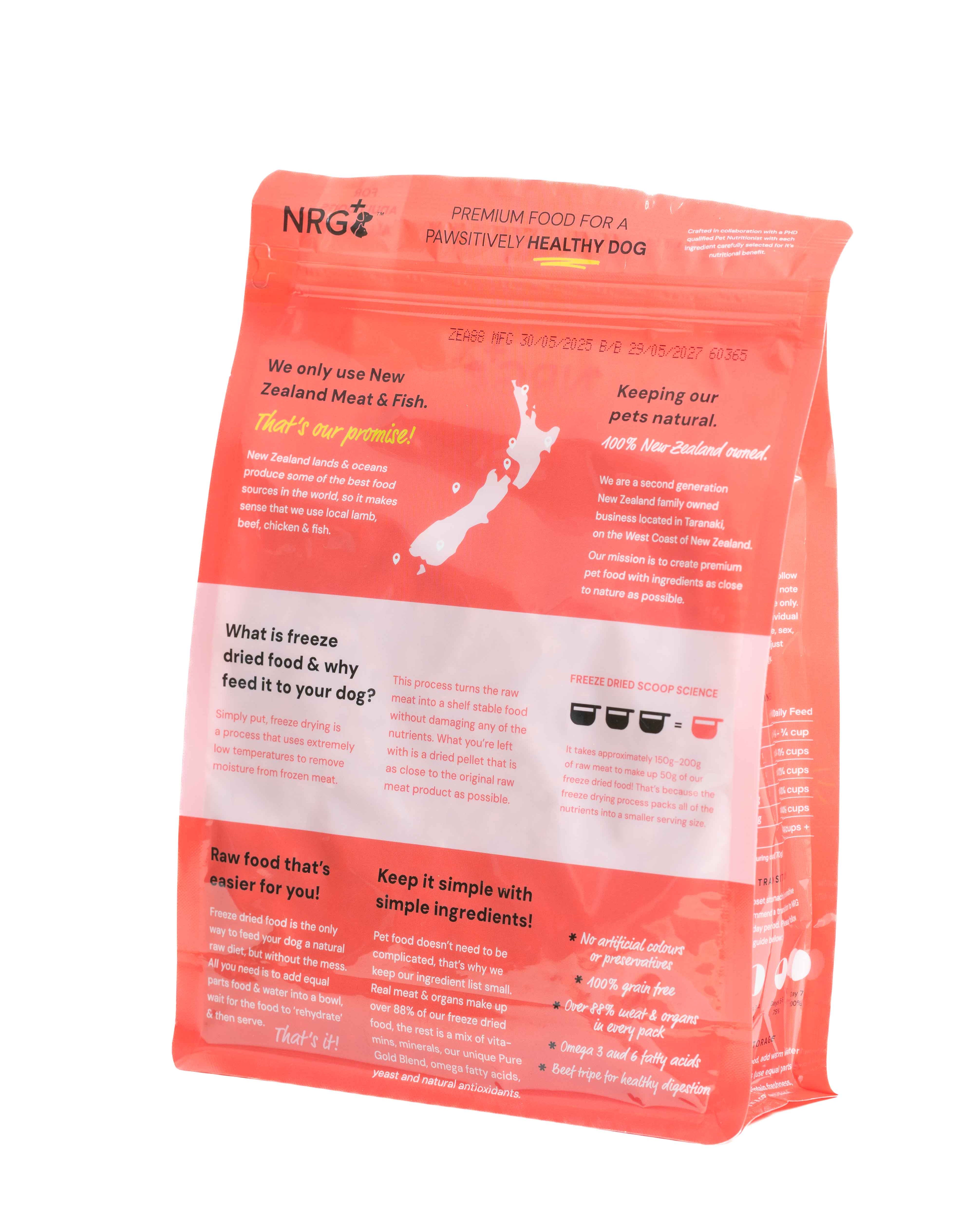 Beef Dog Food Pure Gold Blend