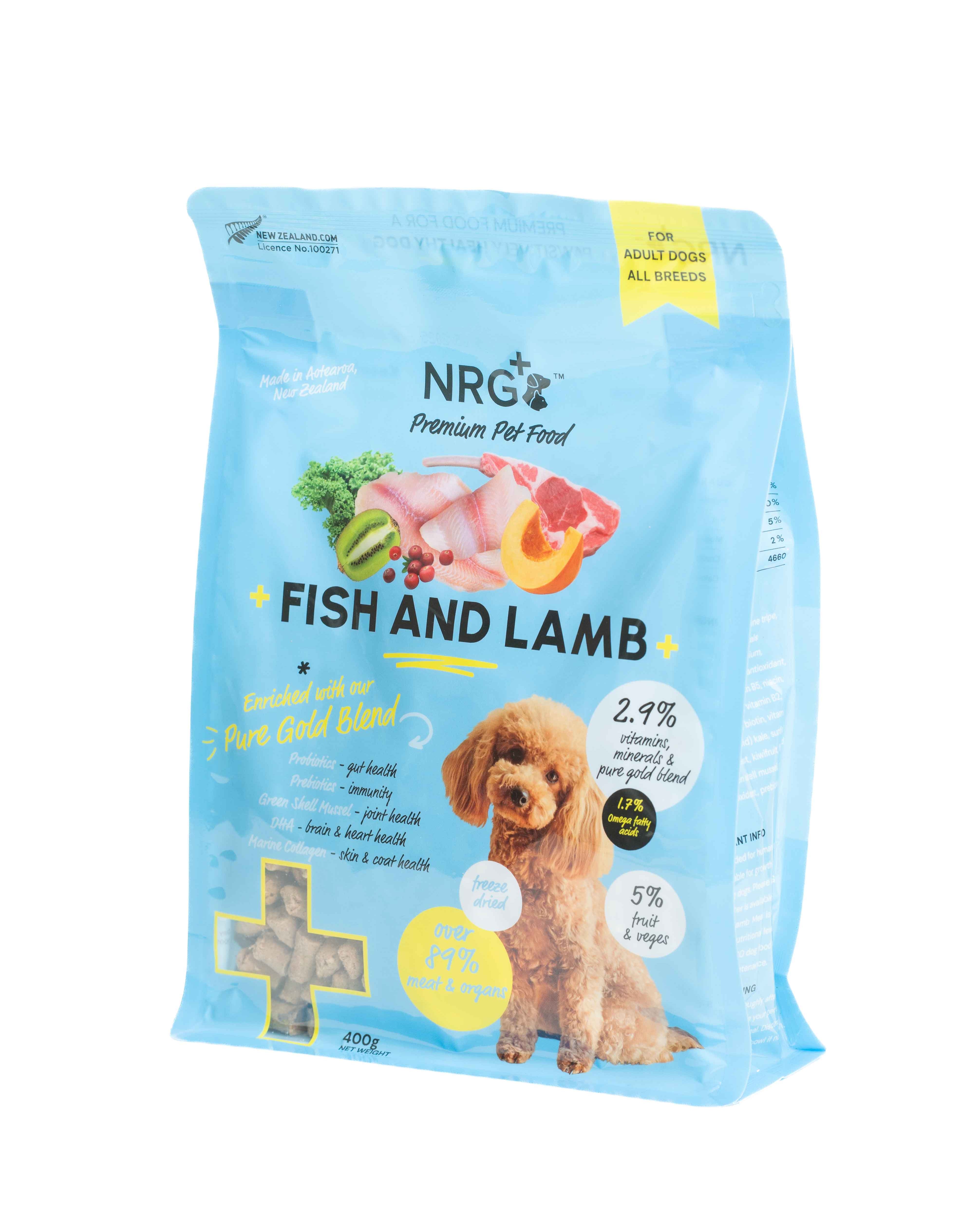 Fish & Lamb Dog Food Pure Gold Blend