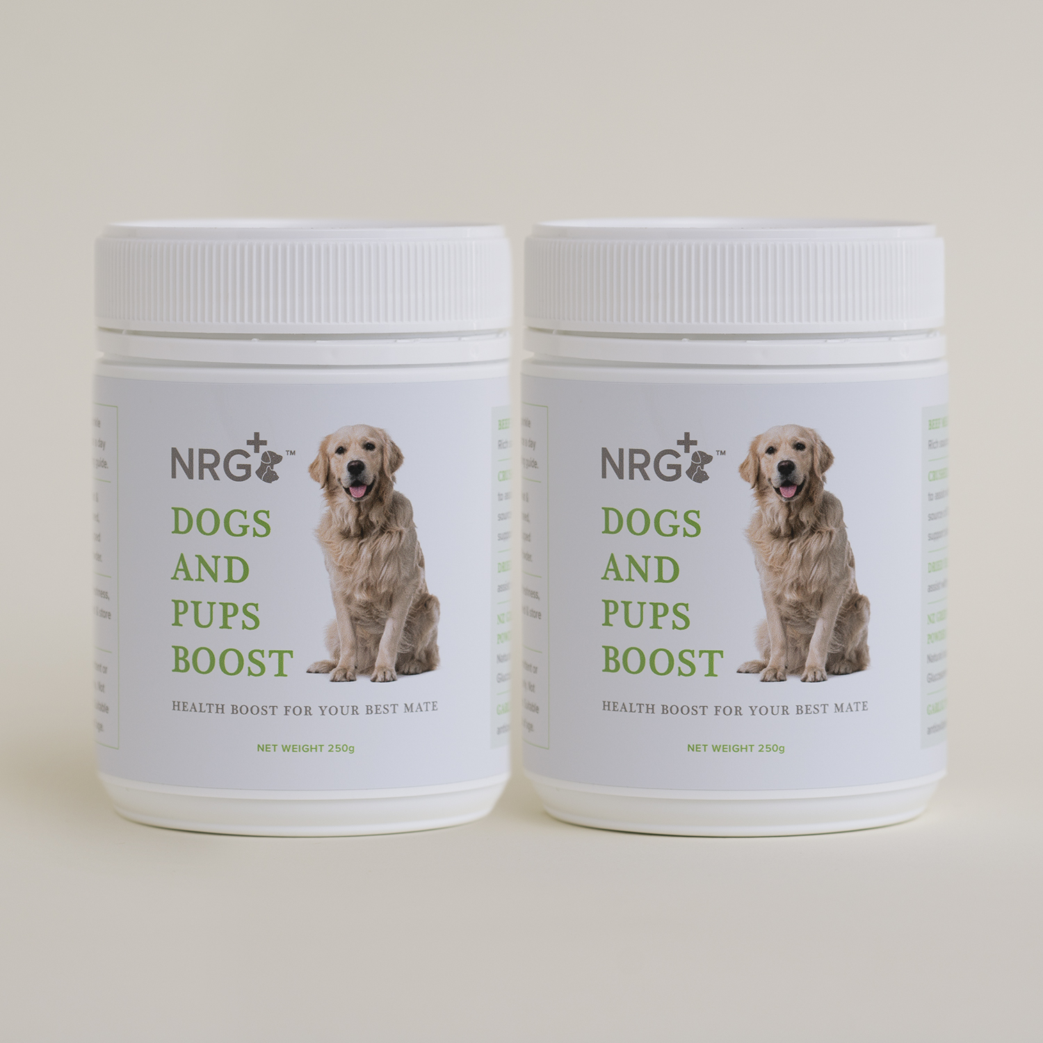 Dogs & Pups Boost Supplement | Dog Supplements | NRG Plus